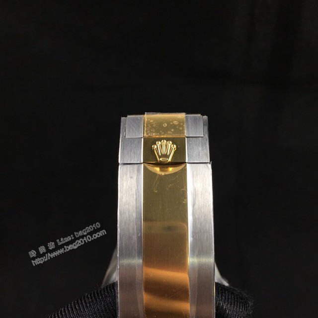 勞力士複刻手錶 勞力士單黃海使型 Rolex間金小鬼王SEA-DEWLLER 126603  gjs1709